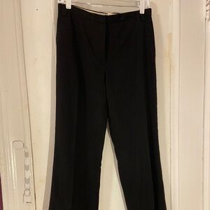 JCrew black lightweight wool dress pants size 6